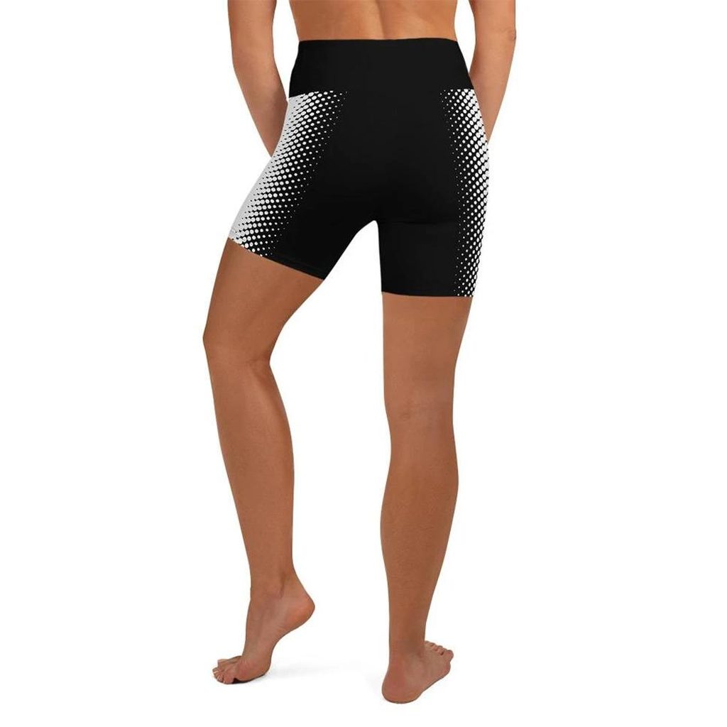Optical Illusion Yoga Shorts