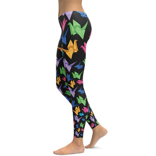 Origami Love Leggings