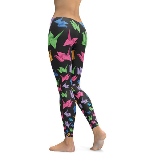 Origami Love Leggings