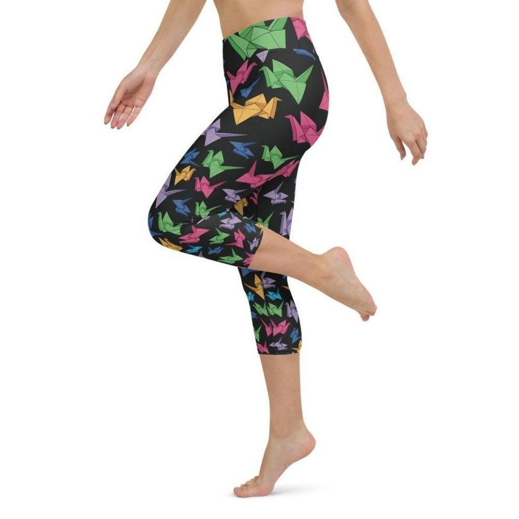 Origami Love Yoga Capris