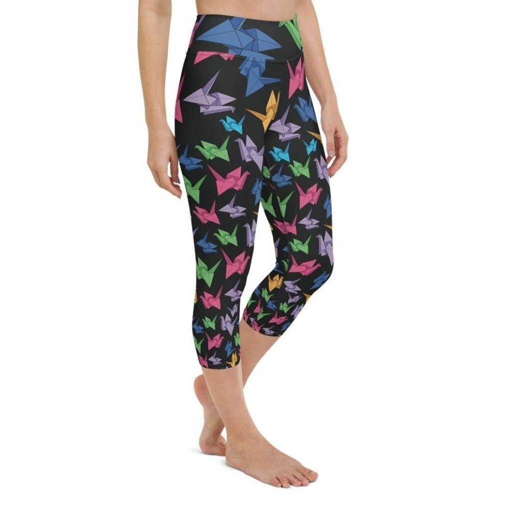 Origami Love Yoga Capris