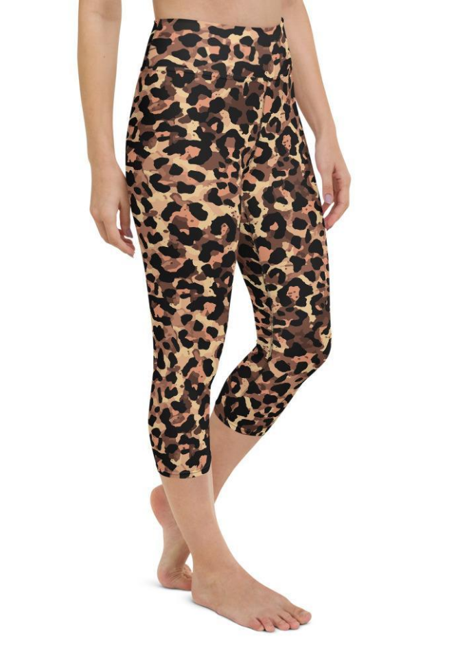 Original Leopard Print Yoga Capris