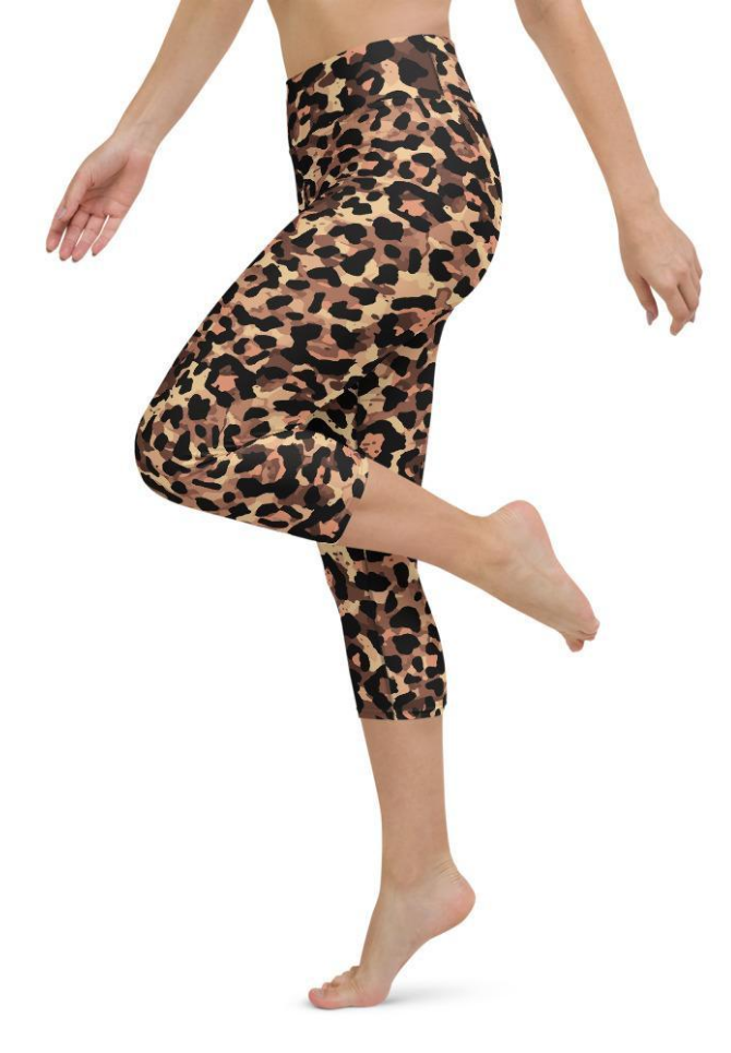Original Leopard Print Yoga Capris