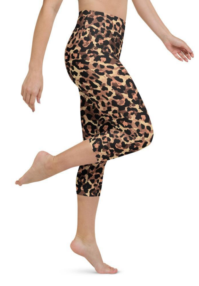 Original Leopard Print Yoga Capris