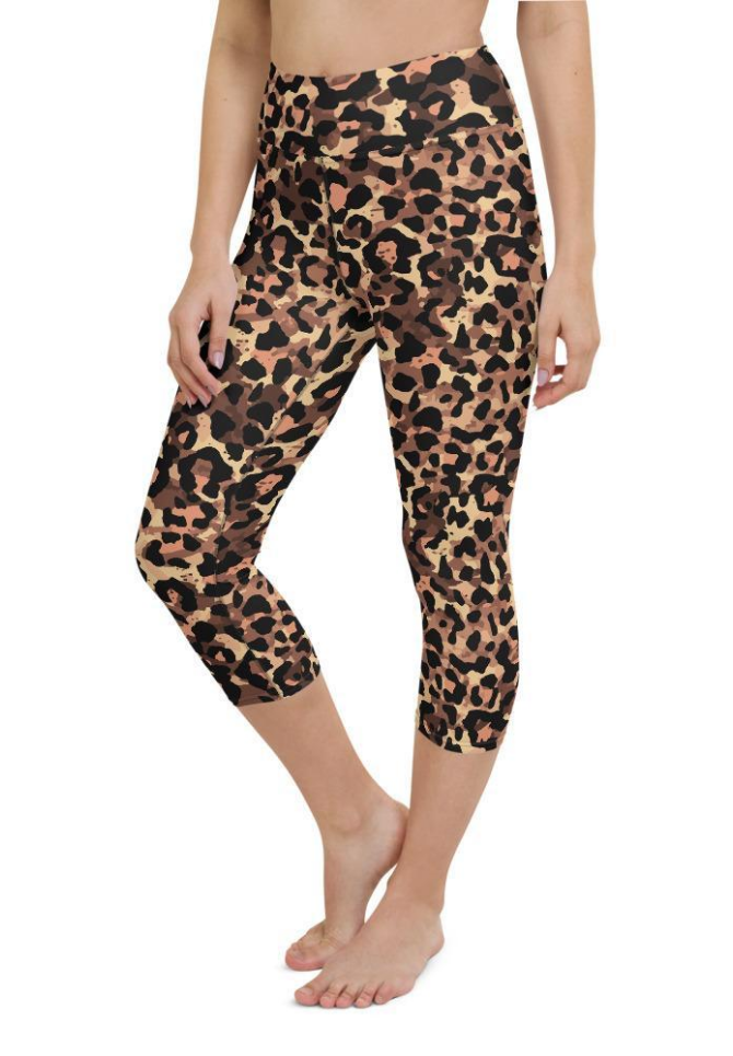 Original Leopard Print Yoga Capris
