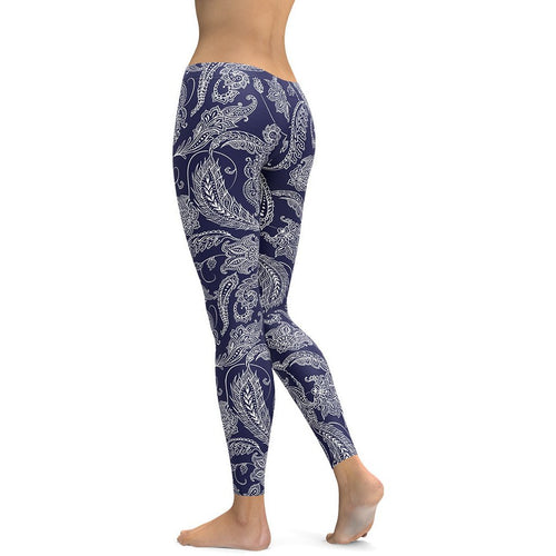 Paisley Floral Leggings