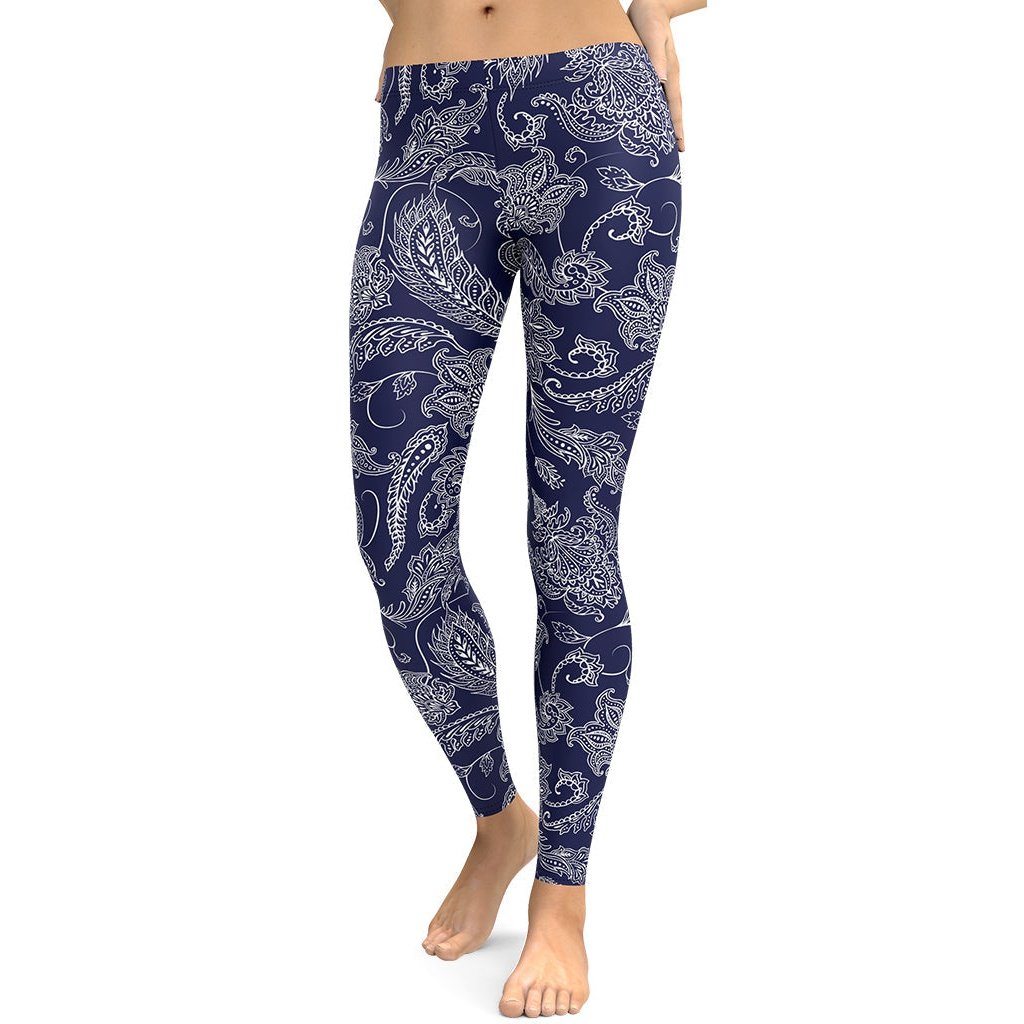 Paisley Floral Leggings