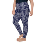 Paisley Floral Plus Size Leggings