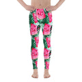 Palm Leaves & Watermelon Men's Leggings