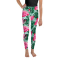 Palm Leaves & Watermelon Youth Leggings