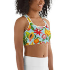 Paradise Fruits Sports Bra