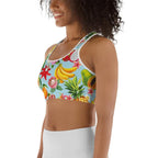 Paradise Fruits Sports Bra