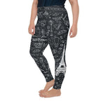 Paris Memories Plus Size Leggings