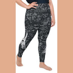 Paris Memories Plus Size Leggings