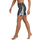 Paris Memories Yoga Shorts