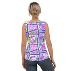 Pastel Comic Book Tank Top