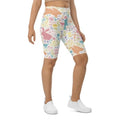 Pastel Easter Garden Biker Shorts