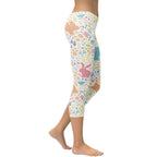 Pastel Easter Garden Capris