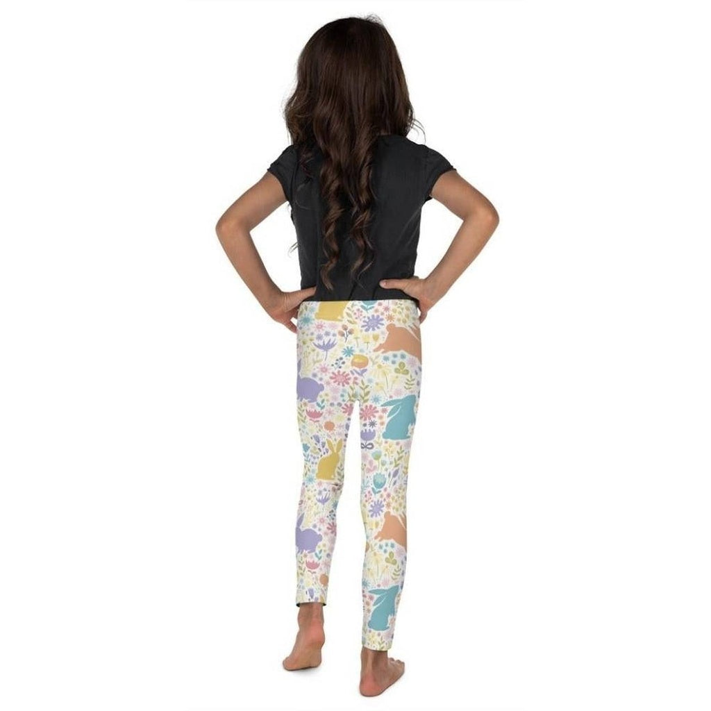 Pastel Easter Garden Kid's Leggings