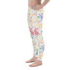 Pastel Easter Garden Men's Leggings