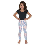 Pastel Leopard Print Kid's Leggings