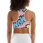 Pastel Pop Art Sports Bra