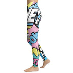 Pastel Pop Art Yoga Leggings