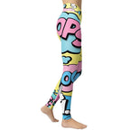 Pastel Pop Art Yoga Leggings