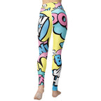 Pastel Pop Art Yoga Leggings
