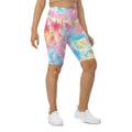 Pastel Tie Dye Biker Shorts