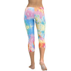 Pastel Tie Dye Capris