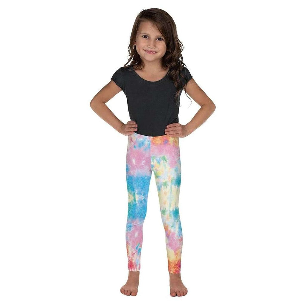 Pastel Tie Dye Kid's Leggings