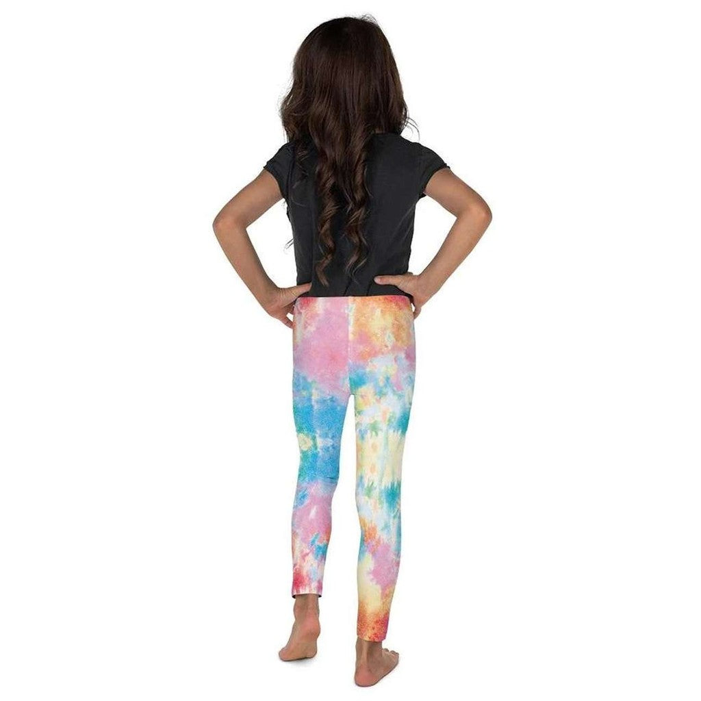 Pastel Tie Dye Kid's Leggings