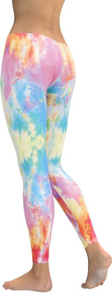 Pastel Tie Dye Leggings