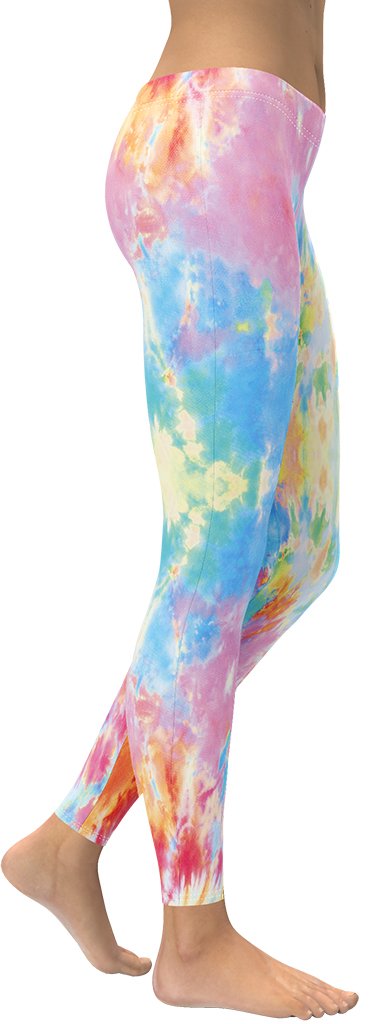 Pastel Tie Dye Leggings