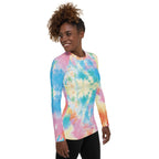 Pastel Tie Dye Rash Guard