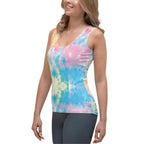 Pastel Tie Dye Tank Top