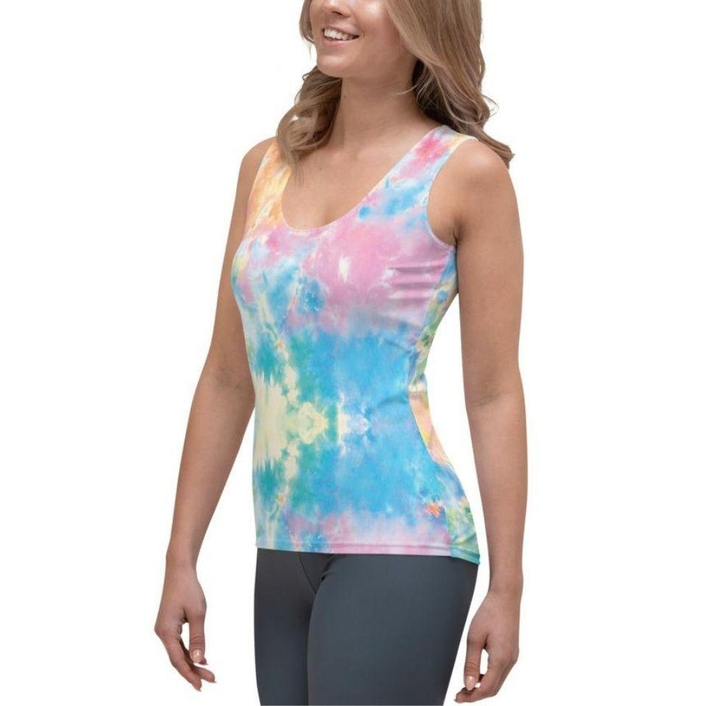 Pastel Tie Dye Tank Top