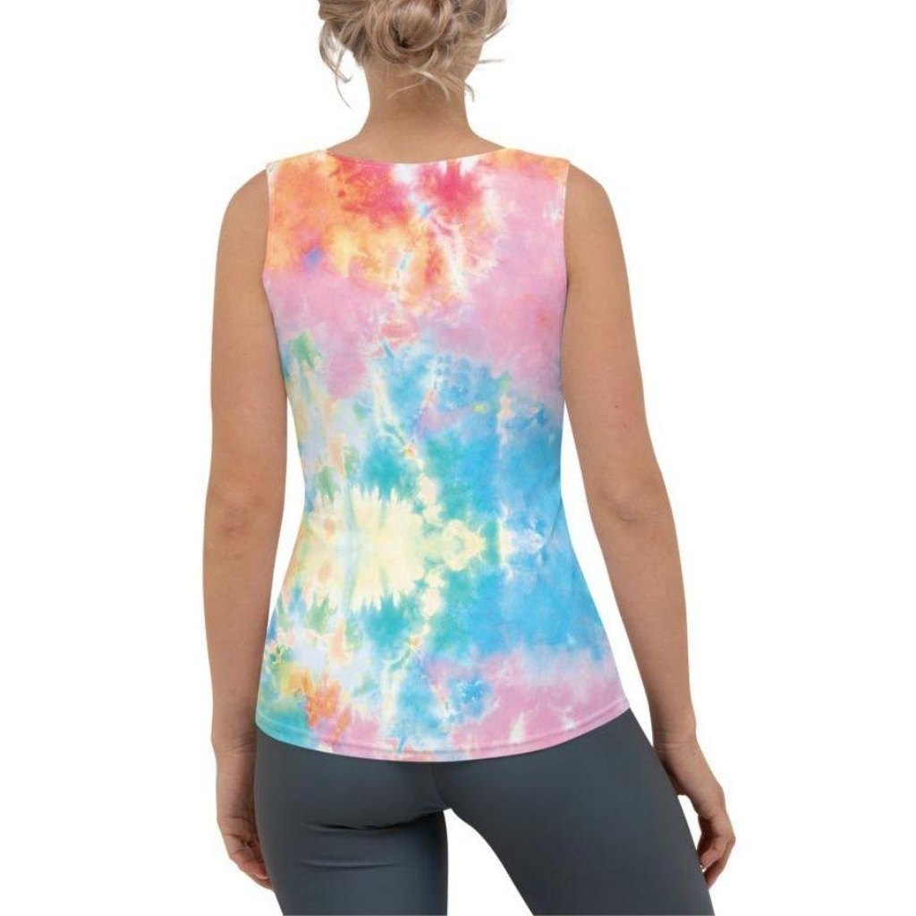 Pastel Tie Dye Tank Top