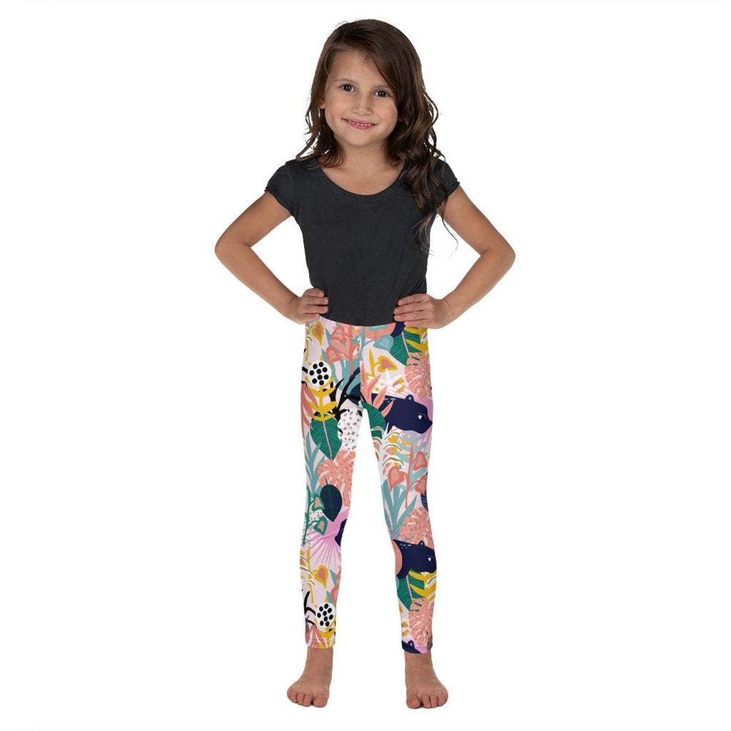 Pastel Tropical Kid's Leggings