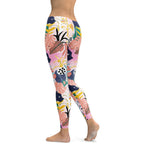 Pastel Tropical Leggings