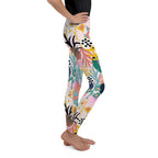 Pastel Tropical Youth Leggings