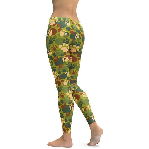 Paw Camo Leggings