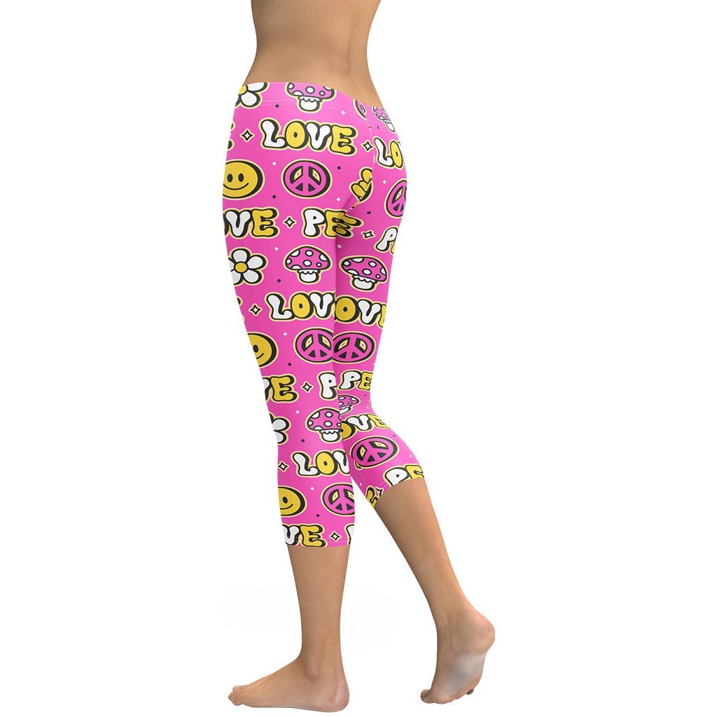 Peace and Love Capris