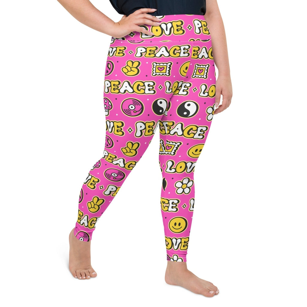 Peace and Love Plus Size Leggings