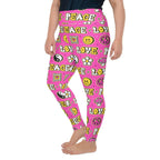 Peace and Love Plus Size Leggings