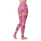 Peace and Love Yoga Leggings