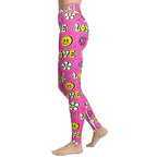 Peace and Love Yoga Leggings