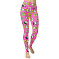 Peace and Love Yoga Leggings