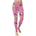 Peace and Love Yoga Leggings